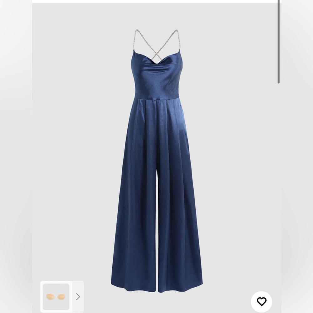 Cider Navy jumpsuit